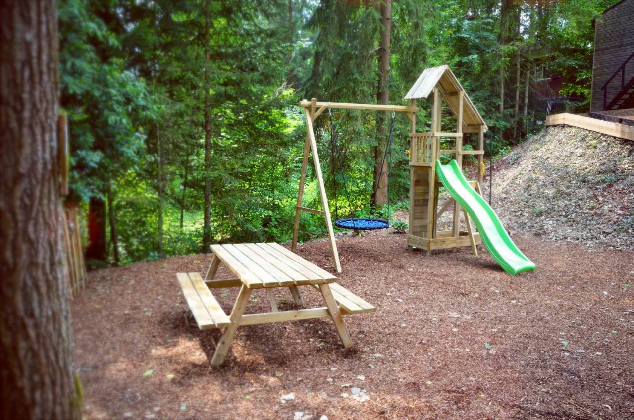 Chalet Montana - Hot Tub, Sauna, Playstation Durbuy Exterior foto
